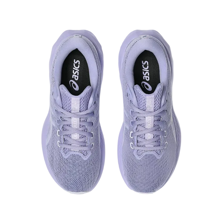 Asics girls' lilac mesh trainer