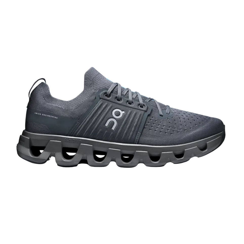 On Mens Trainer Cloudswift 4 Stone/Asphalt