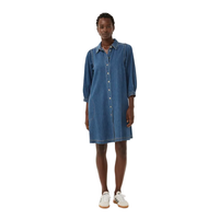Part Two Womens Dress  Eleinar Medium Blue Denim