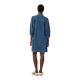 Part Two Womens Dress  Eleinar Medium Blue Denim