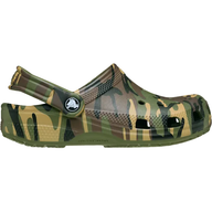 Crocs Kids Classic Camouflage Clog Army Green/Multi