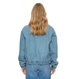Numph Womens Nudenima Jacket Medium Blue Denim