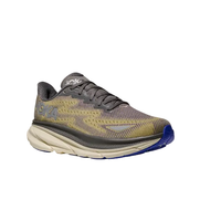 HOKA Mens Clifton 9 GTX Trainer Gravel/Eggshell