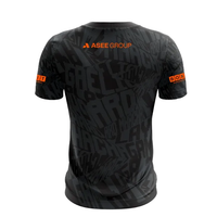 McKvr Armagh Edge Training Jersey Youth Black/Charcoal/Orange