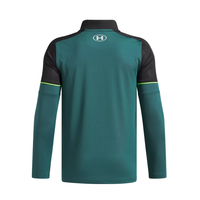 Under Armour boys' white and green jacket with zip