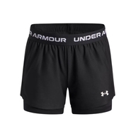 Under Armour Girls 2-In-1 Shorts Black/White