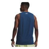 Under Armour Mens Tech Tank Wham Blue/White
