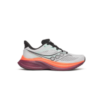 Saucony men's white mesh lace-up trainer