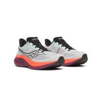 Saucony men's white mesh lace-up trainer