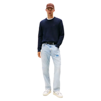 Tommy Jeans Mens Slim Sweater Dark Night Navy