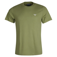 Barbour Mens Essential Sports T-Shirt Burnt Olive
