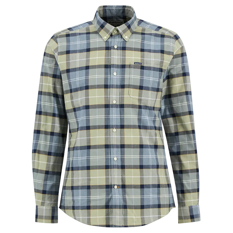 Barbour Mens Lewis Tailored Shirt Highland Loch Tartan