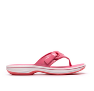 Clarks women's pink slip-on sandal