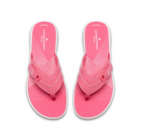 Clarks women's pink slip-on sandal