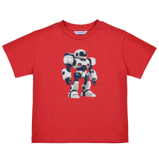 Mayoral Boys T-Shirt 3066 Tomato