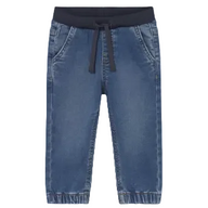 Mayoral boys' denim joggers with drawstring