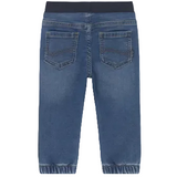 Mayoral boys' denim joggers with drawstring