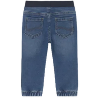 Mayoral boys' denim joggers with drawstring