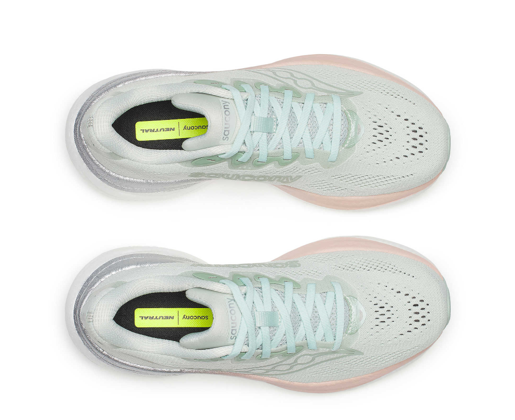 Saucony women's mesh lace-up trainer