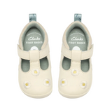 Clarks girls' leather pre-walker shoe
