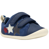 Clarks Boys Pre Walker Roamer City T Blue Leather