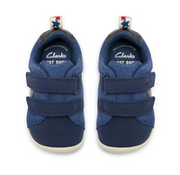 Clarks Boys Pre Walker Roamer City T Blue Leather