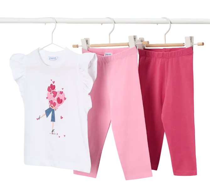 Mayoral Girls 3 Piece Set 3729 10 Petal