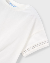 Mayoral Girls T-Shirt 3012 Natural