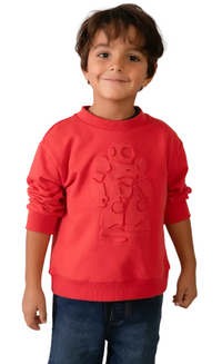 Mayoral Boys Sweatshirt 3434 Tomato