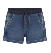 Mayoral boys' denim shorts with drawstring