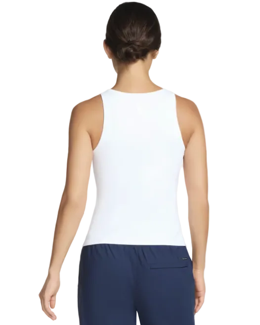 Skechers Womens Top Go Walk Shelf Bra Tank White