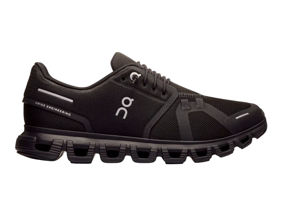 On Womens Trainer Cloud 6 Black/Black