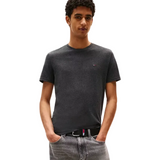 Tommy Jeans Mens Slim T-Shirt Jaspe Black Htr