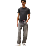 Tommy Jeans Mens Slim T-Shirt Jaspe Black Htr
