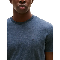 Tommy Jeans Mens Slim T-Shirt Dark Night Navy Htr