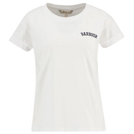 Barbour Womens T-Shirt Bede White