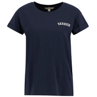 Barbour Womens T-Shirt Bede Navy
