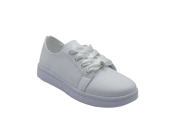 Dubarry Girls Shoe Valerie White