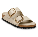 Birkenstock Womens Sandal Arizona Big Buckle High-Shine Oyster