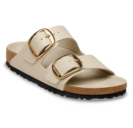 Birkenstock Womens Sandal Arizona Big Buckle High-Shine Oyster