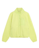 Gym+Coffee Womens Horizon Layer Up Jacket Lime Sorbet