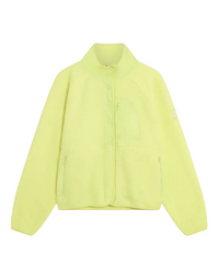 Gym+Coffee Womens Horizon Layer Up Jacket Lime Sorbet