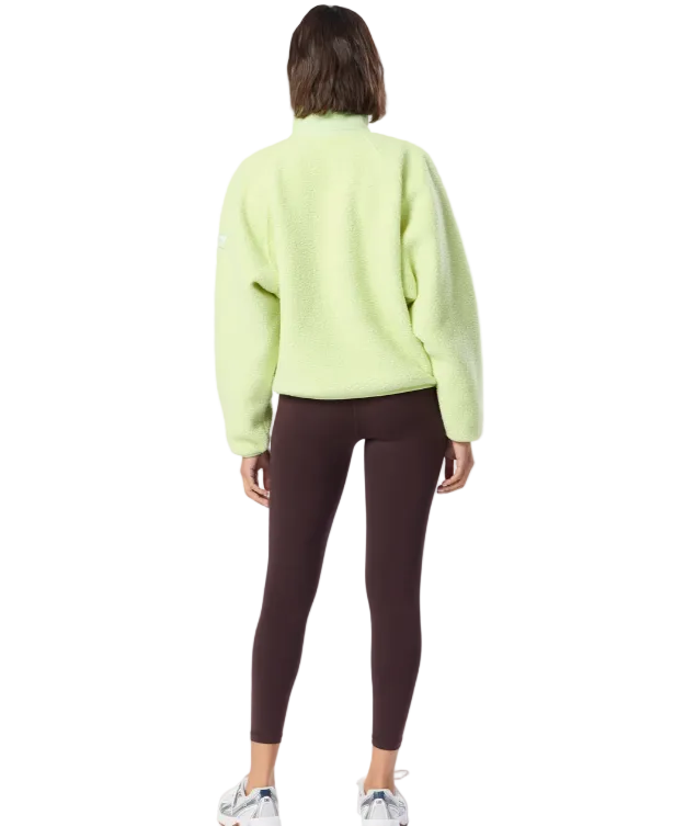 Gym+Coffee Womens Horizon Layer Up Jacket Lime Sorbet