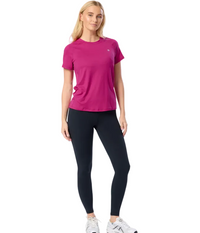 Gym+Coffee Womens Relentless Tee Sunrise Pink