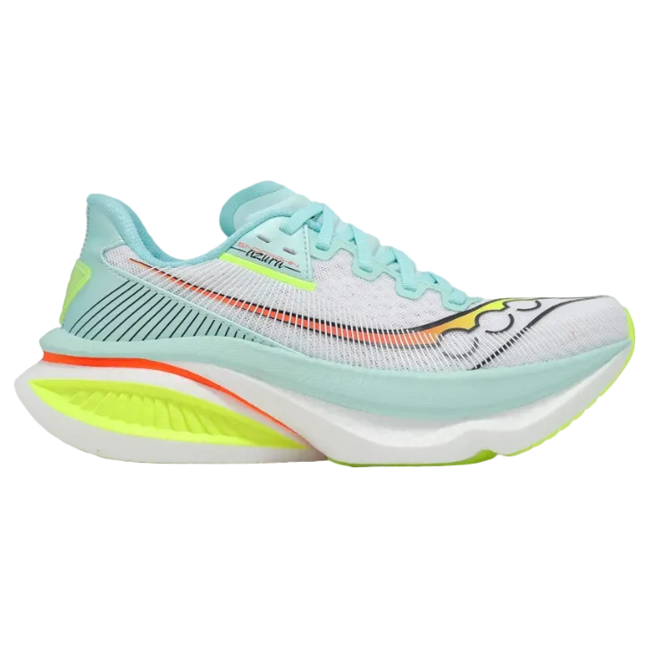 Saucony Womens Trainer Endorphin Azura White/Splash