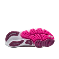 Brooks Women Trainer Glycerin Flex White/Cyber Pink/Argyle