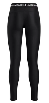 Under Armour Girls Leggings HeatGear Black/White