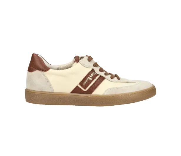 Paul Green Womens Trainer 5437-149 Soft Suede/Times Biscuit