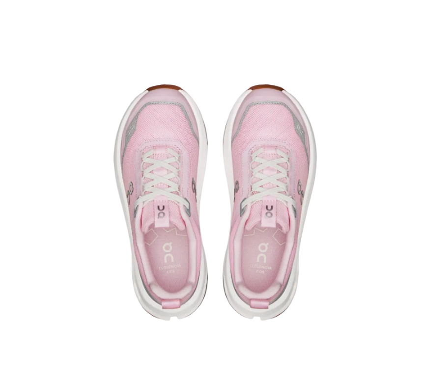 On Running Youth Trainers Cloudnova Peony/Iceberg