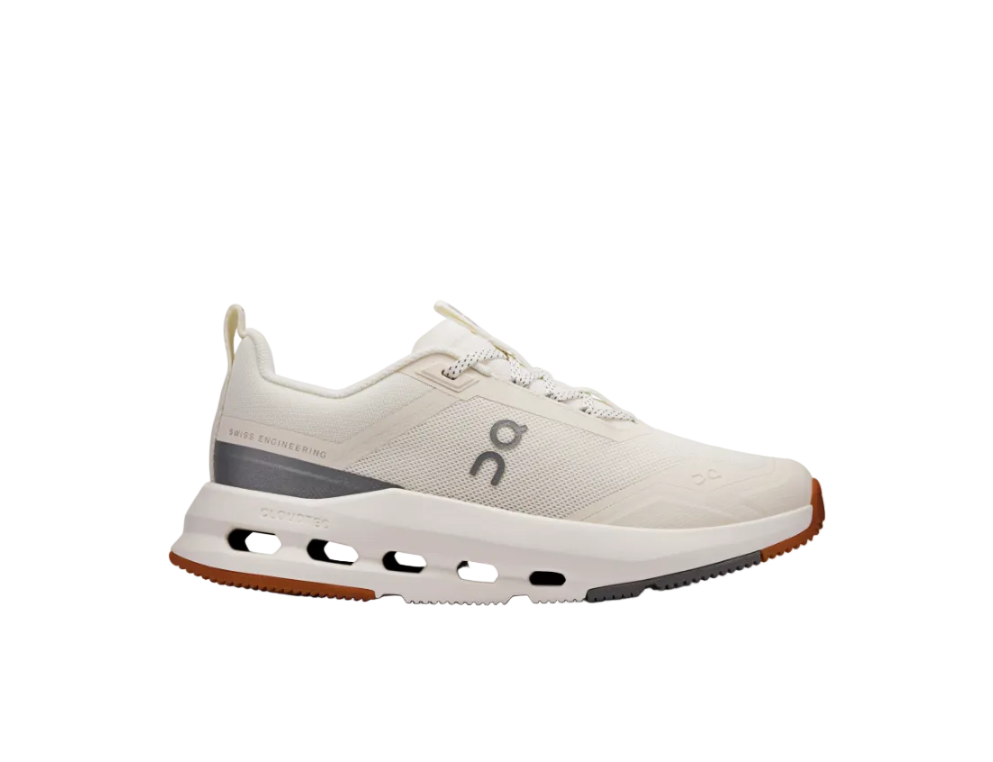 On Running Youth Trainer Cloudnova Ivory/Apollo